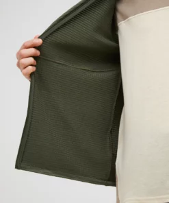 Peak Performance Trail Polartec Zip Hood Men Pine Needle