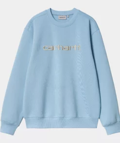 Carhartt WIP Carhartt Sweatshirt Bluebird/Fleur de Sel