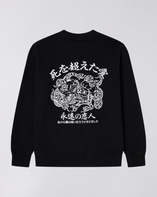 Edwin Forever Lover Sweatshirt Black