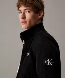 Calvin Klein Unpadded Harrington Jacket Ck Black