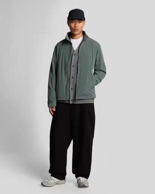 Lyle & Scott Keyline Windbreaker Jacket Green Mercurial