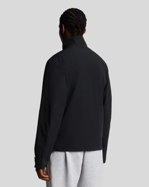 Lyle & Scott Keyline Windbreaker Jacket Jet Black