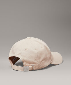 Calvin Klein Metal Logo Twill Cap Doeskin