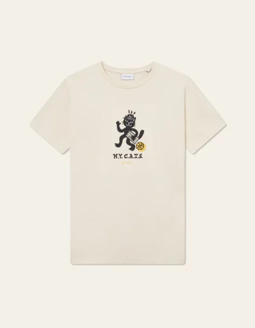 Les Deux Bruno Cat T-shirt Ivory
