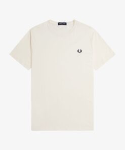 Fred Perry Crew Neck T-shirt Ecru