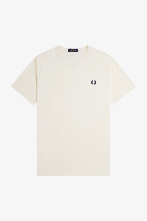 Fred Perry Crew Neck T-shirt Ecru