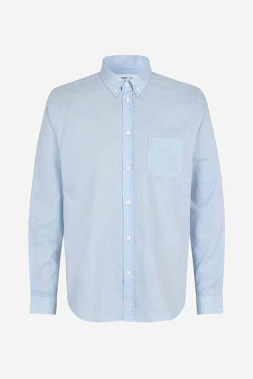 Samsøe Samsøe Liam Linen BA Shirt Skyway