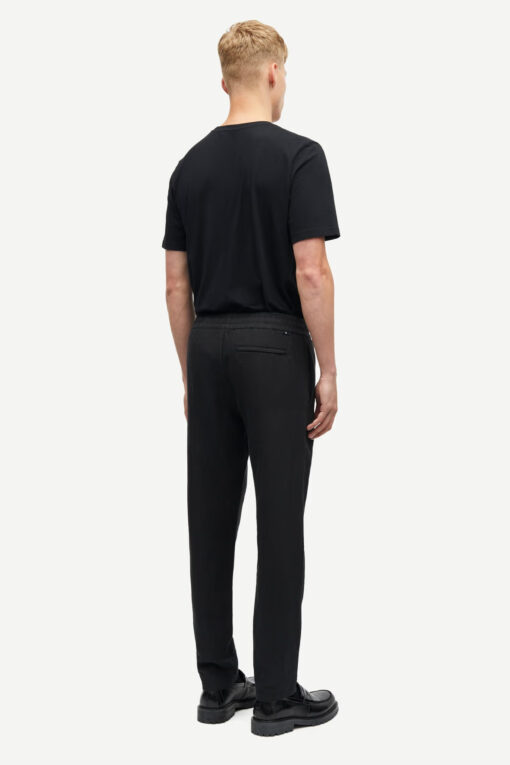 Samsøe Samsøe Smithy Linen Trousers Black
