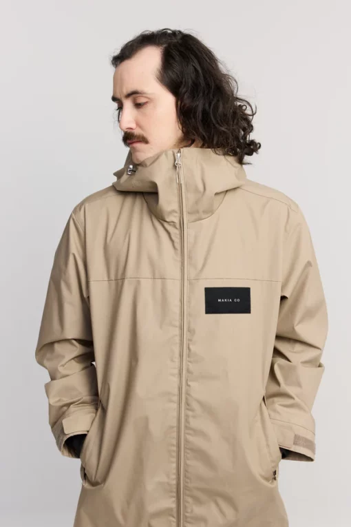 Makia Meridian Jacket Taupe