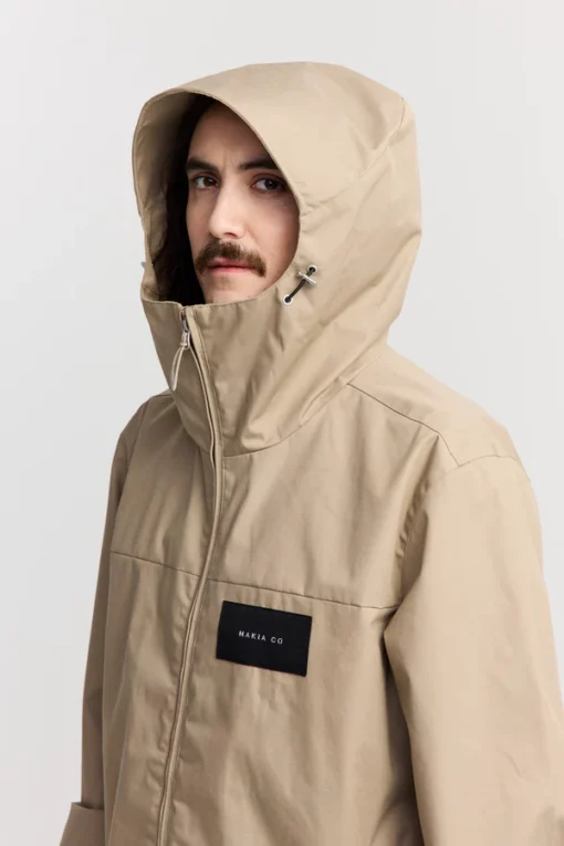 Makia Meridian Jacket Taupe
