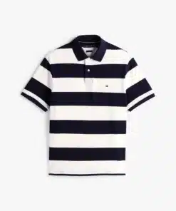 Tommy Hilfiger Blocking Contrast Placket Polo Sesert sky / Ivory petal