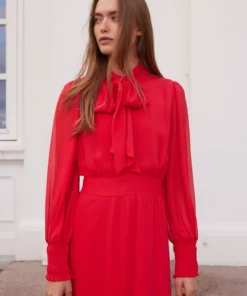 Rue de Femme Paxton Dress Mars Red