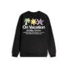 On Vacation Holiday Service Sweatshirt Black