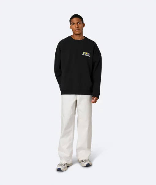 On Vacation Holiday Service Sweatshirt Black