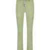 Red Button Cargo Jogger Pants Summer Sage