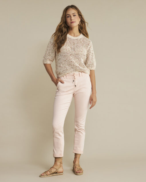 Red Button Tessy CRP Slubtwill Jogger Blush