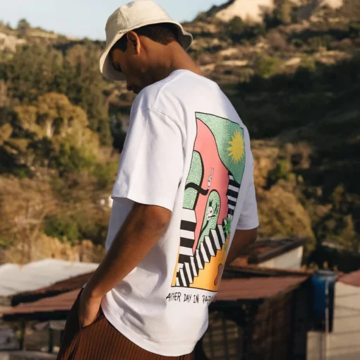 On Vacation Another Day In Paradise T-shirt White