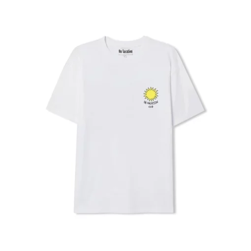 On Vacation Another Day In Paradise T-shirt White