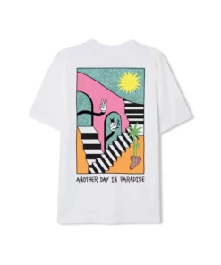 On Vacation Another Day In Paradise T-shirt White