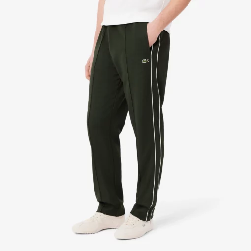 Lacoste Paris Piqué Sweatpants Bottle Green