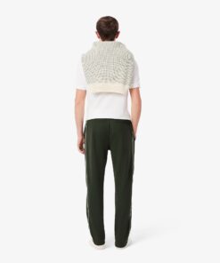 Lacoste Paris Piqué Sweatpants Bottle Green