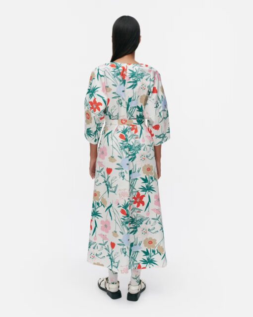 Marimekko Hiipiä Unikko Dress Grey