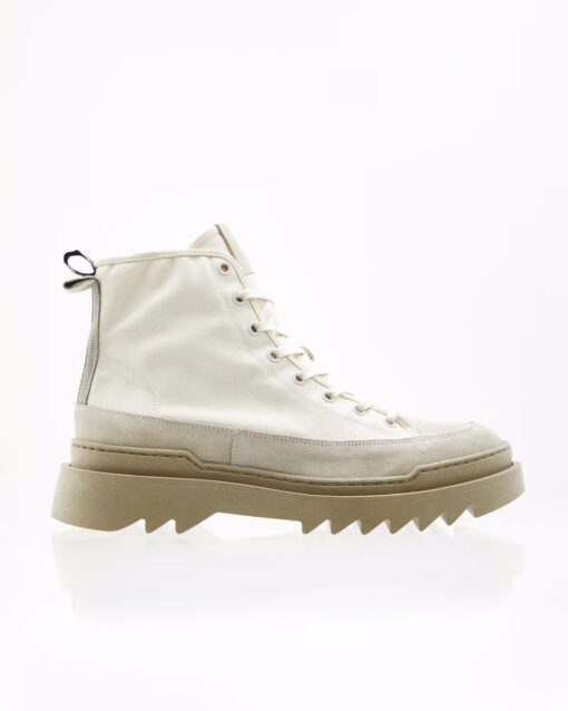 Sneaky Steve Kamiki High Canvas Off White