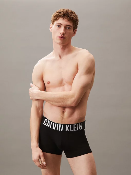 Calvin Klein Intense Power 3-Pack Trunks Black