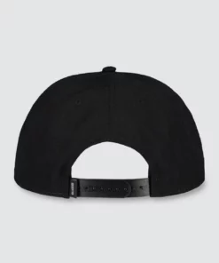 Billebeino Red Brick Snapback Cap Black