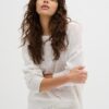 My Essential Wardrobe DivaMW Linen Knit Bright White