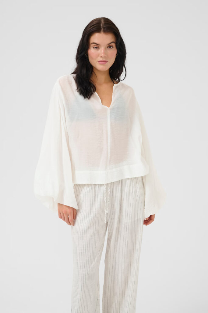 My Essentials Wardrobe LiloMW Blouse Snow White