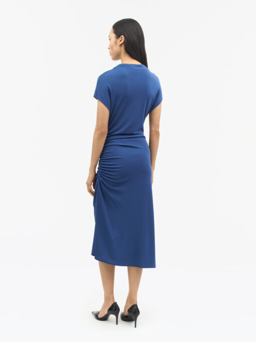 Tiger of Sweden Aliz Slip-on Viscose Dress Marine Blue