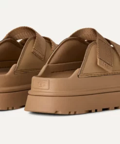 UGG Women's GoldenGlow Slide Dark Sand