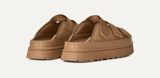 UGG Women's GoldenGlow Slide Dark Sand