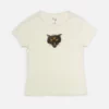 Nudie Jeans Eve The Cat T-Shirt Offwhite