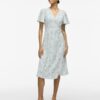 Vilovie Wrap Midi Dress Kentucky Blue