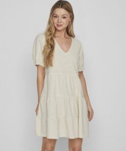 Viprisilla Dress Natural Melange