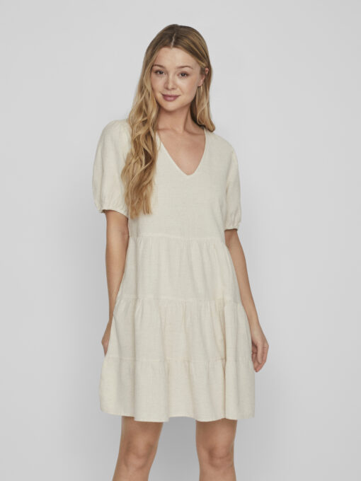 Viprisilla Dress Natural Melange