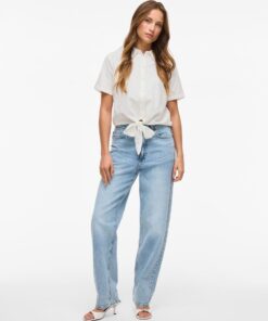 Viprisilla Knot Shirt Snow White