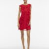 Visolvina Short Frill Dress Racing Red