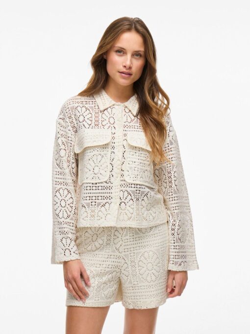Vimerinda Crochet Cardigan Birch