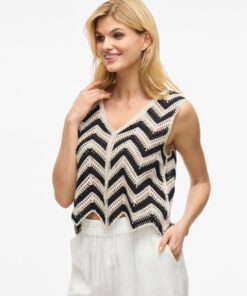 Viserilda V-Neck Vest Birch