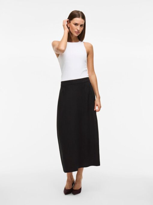 Vijolanda Ankle Skirt Black
