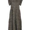 Visybil Summer AOP Midi Dress Brazzilian Sand