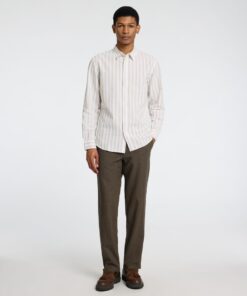 Selected Homme Brody Linen Pants Forest Night