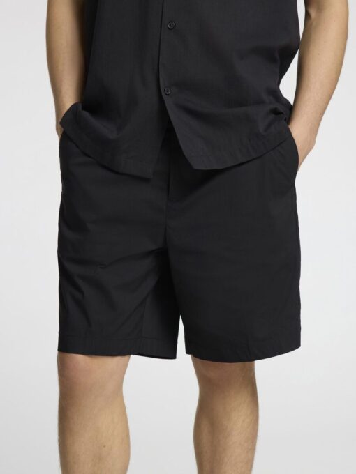 Selected Homme Regular-Nico Press Chino Shorts Black