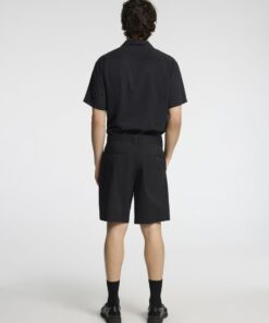 Selected Homme Regular-Nico Press Chino Shorts Black