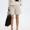 Selected Femme Venja Sun Extra Wide Shorts Nomad