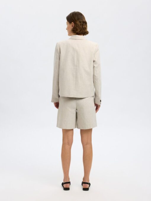 Selected Femme Venja Sun Extra Wide Shorts Nomad