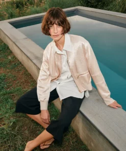 Mos Mosh MMCate Elna Jacket Sheer Bliss